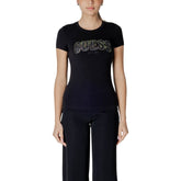 Guess Black Cotton T-Shirt